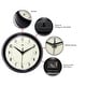 preview thumbnail 170 of 195, Infinity Instruments Round Retro Kitchen Wall Clock by Infinity Instruments