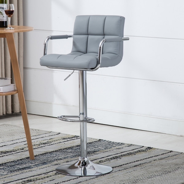 Upholstered Adjustable Retro Bar Stool On Sale Bed Bath