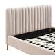 Silver Orchid Chatterton Channel-tufted Velvet Bed - Bed Bath & Beyond ...
