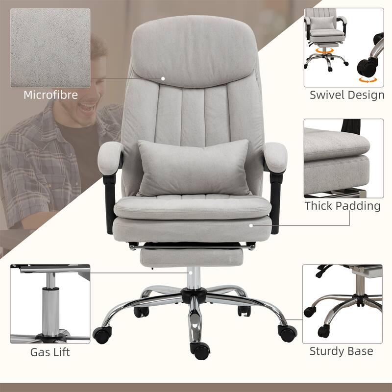 Microfibre Executive Massage Office Chair