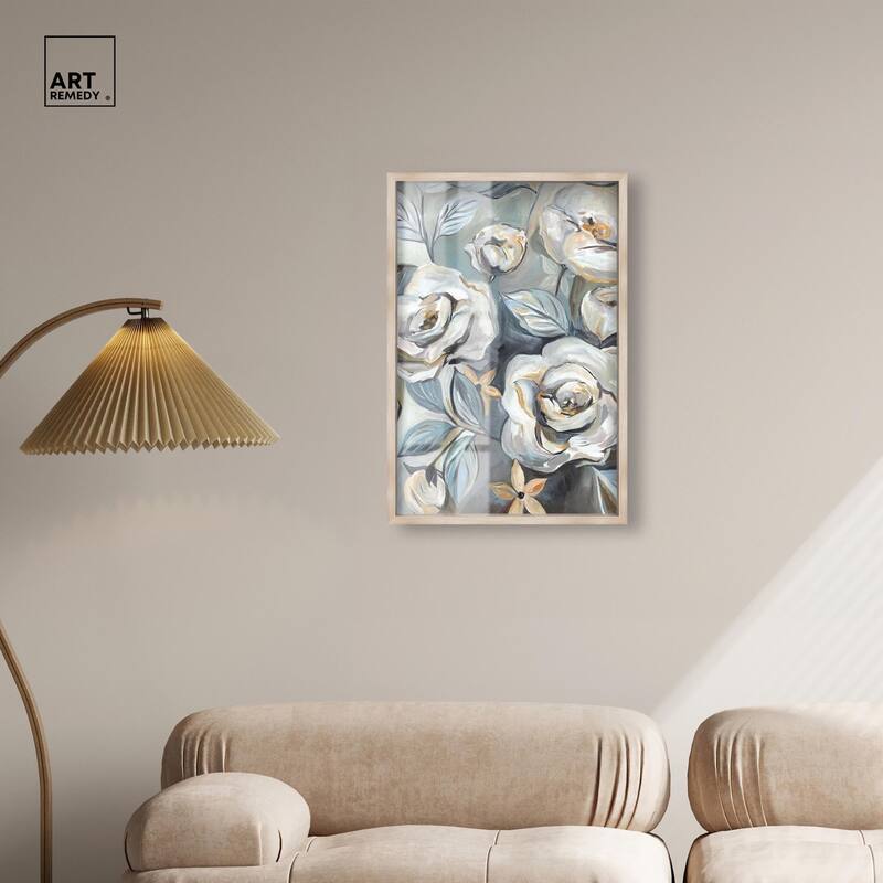 Grey Delight Shadowbox by Art Remedy
