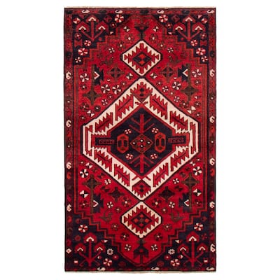 ECARPETGALLERY Hand-knotted Anadol Red Wool Rug - 3'6 x 6'0