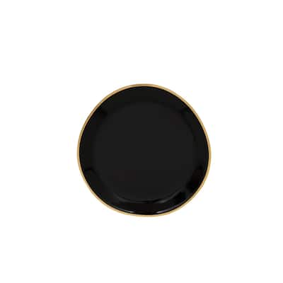 Good Morning Plate Small Black - Black
