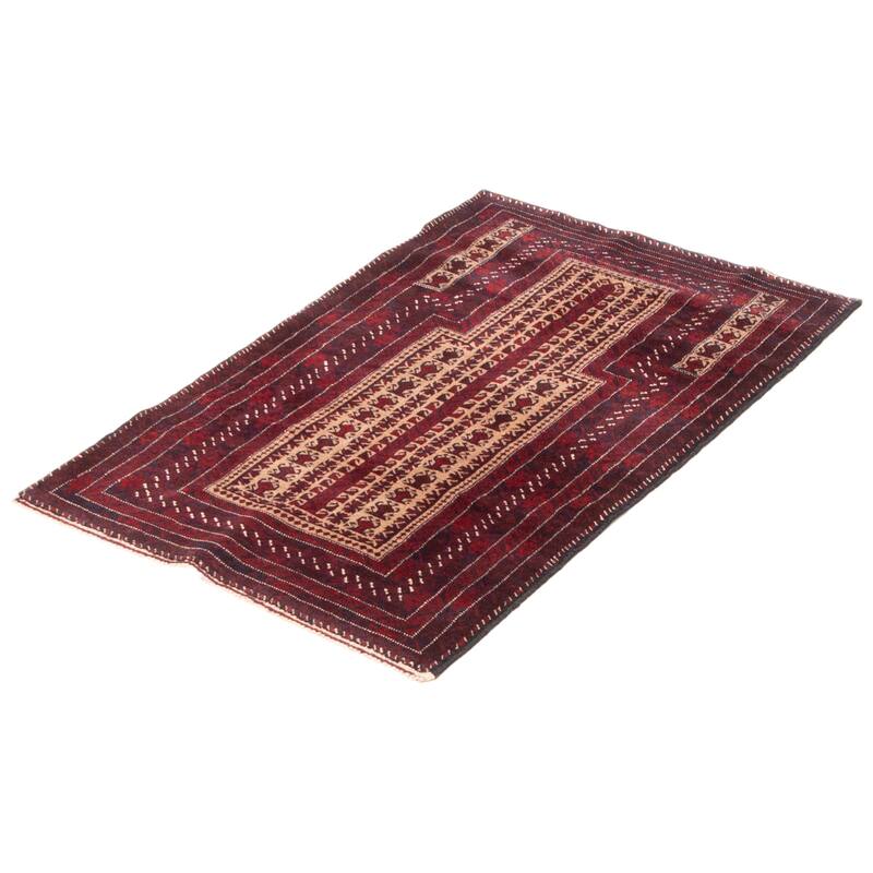 Teimani Tan Rug 2'8" x 4'4" - 2'8 x 4'4