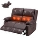 preview thumbnail 10 of 20, AECOJOY 2-Seater Recliner Loveseat with Heat and Massage Function