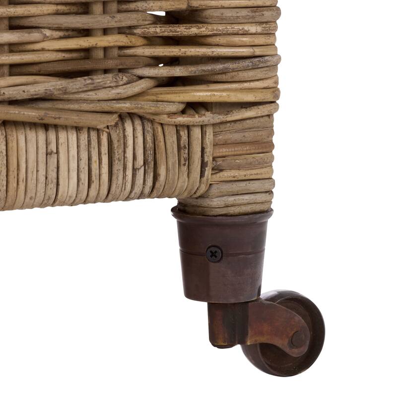 SAFAVIEH Home Sanaki Storage Bin - 24"W x 18"D x 15"H