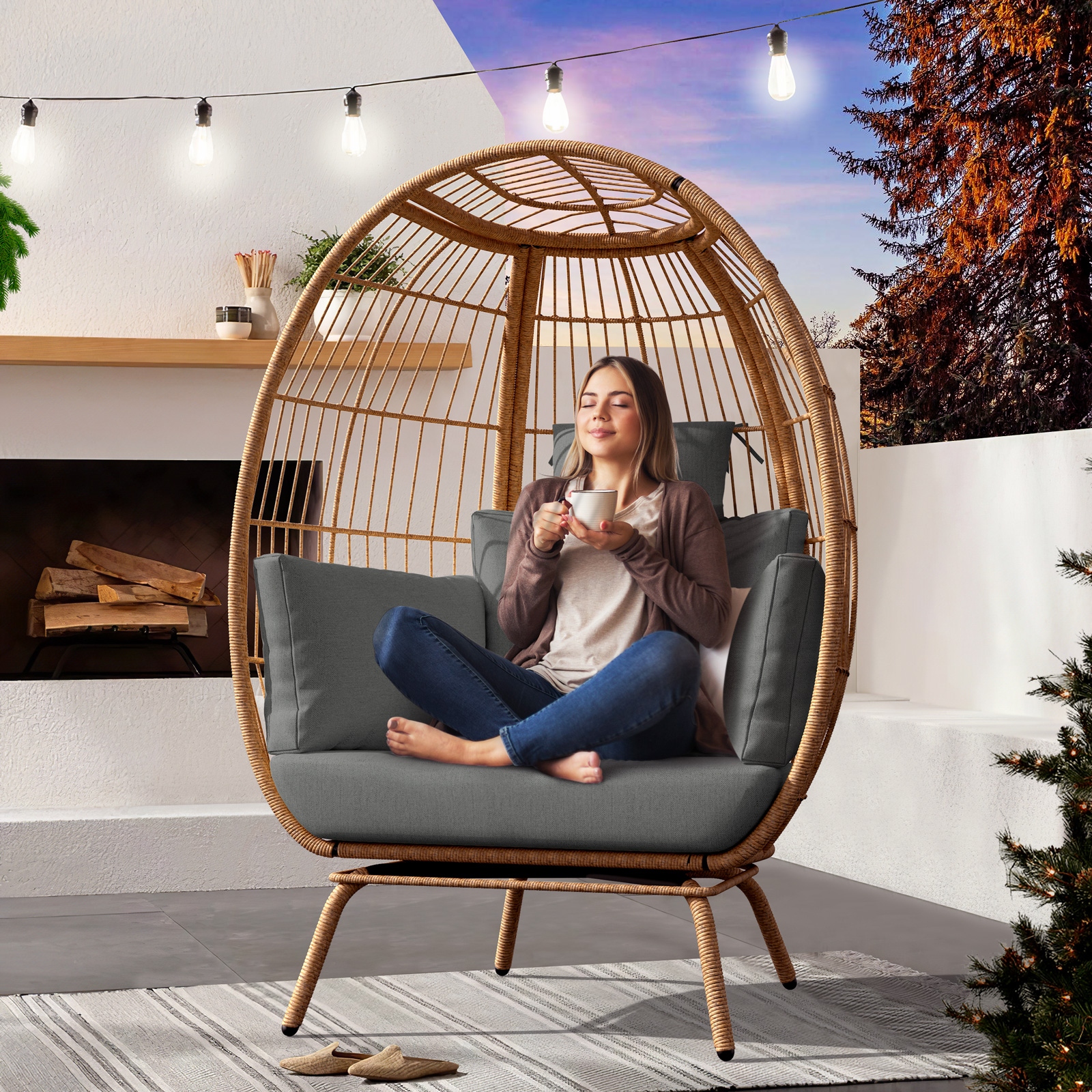 Martha stewart hotsell egg chair