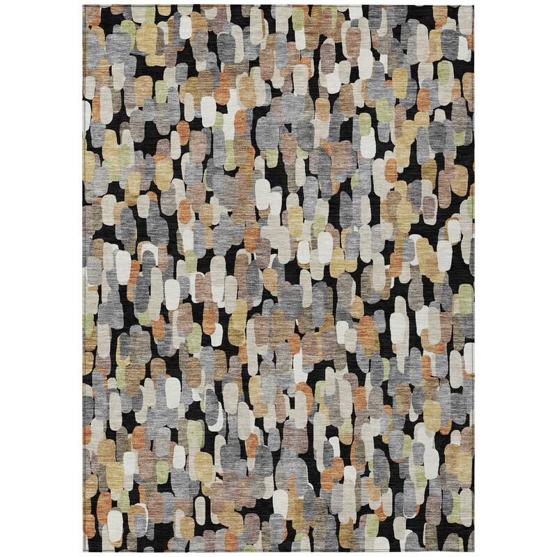 Machine Washable Indoor/ Outdoor Contemporary Drew Chantille Rug
