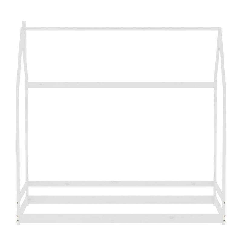 House Bed Frame Wood Bed