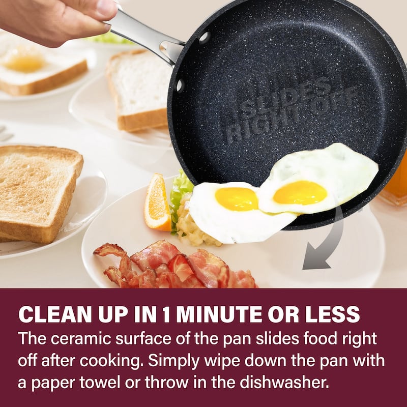 Granitestone Diamond Pro 13 Piece Nonstick Pots and Pans Cookware Set
