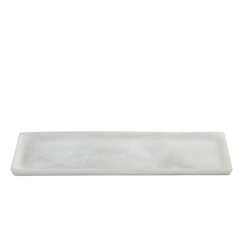 Rectangle Platter Set Of 2 White