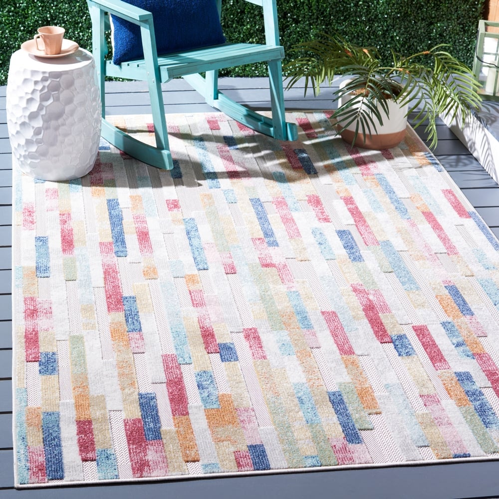 SAFAVIEH Cabana Marylise Indoor/ Outdoor Boho Rug