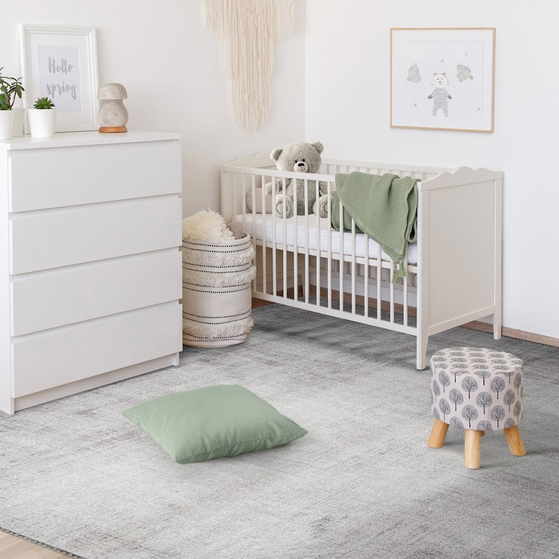 Sorbus 8x10 Area Rug, Machine Washable, Non-Slip, Low Pile Non-Shedding Indoor - Soft Carpet Throw Rug with Rubber Backing