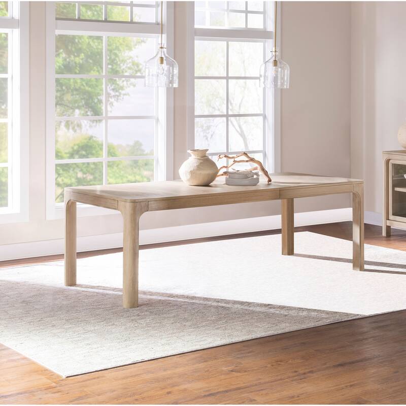 Solano 90-inch Extension Dining Table Weathered Mango