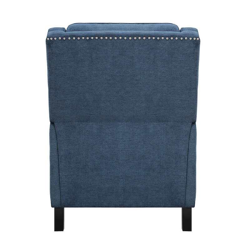 Dante Upholstered Push Back Reclining Chair - 30" x 38.5" x 41"
