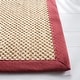 preview thumbnail 91 of 140, SAFAVIEH Natural Fiber Carmit Casual Border Sisal Rug