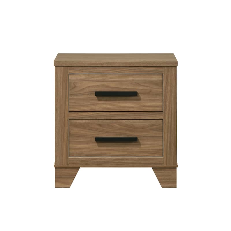 Furniture of America Nyess Modern Chestnut Brown 3-Piece Wood Bedroom Set