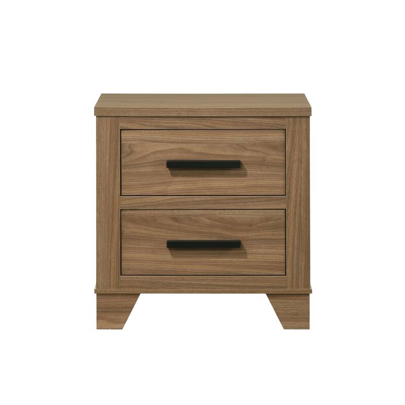 Furniture of America Nyess Modern Chestnut Brown 6-Piece Wood Bedroom Set