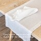 preview thumbnail 3 of 47, over&back Washed 100% Linen Table Runner - Machine Washable