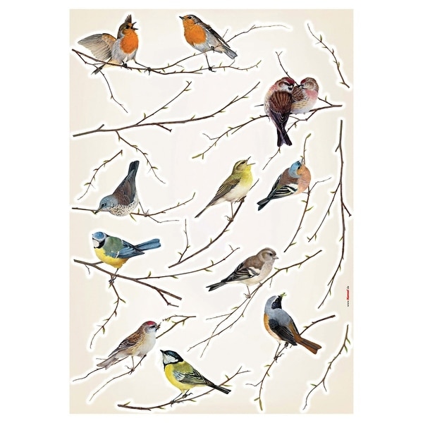 Brewster LV19005 Birds Appliques - n/a - N/A
