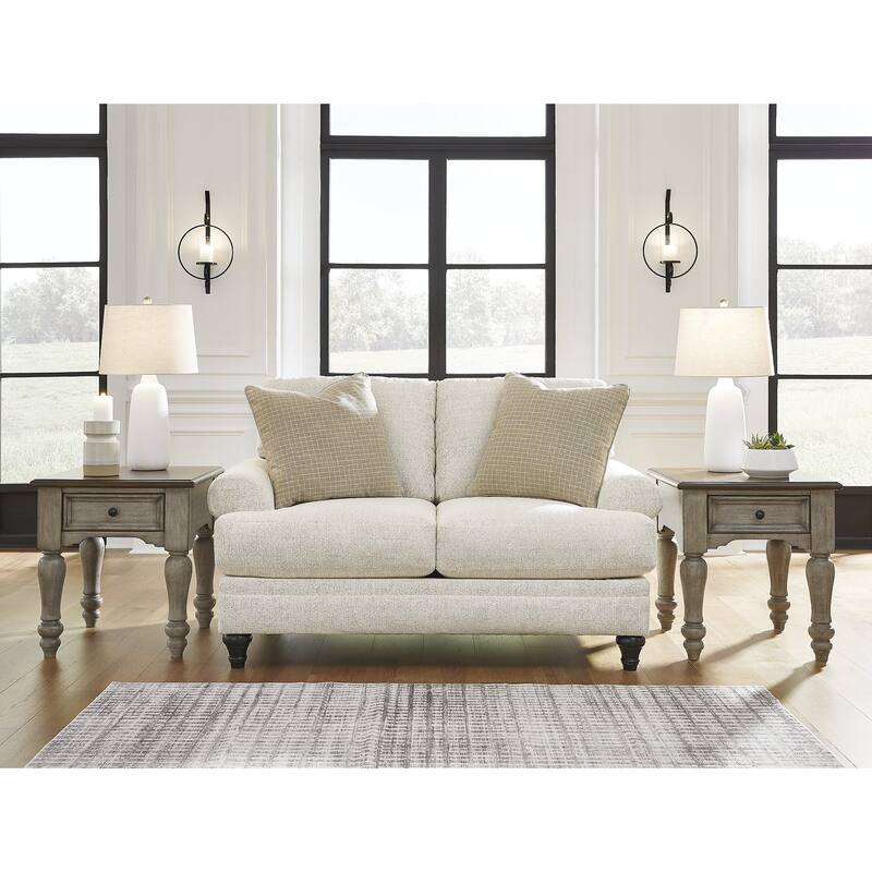 Signature Design by Ashley Valerani Beige 2-Piece Upholstery Package - 89"W x 44"D x 40"H