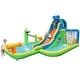 preview thumbnail 5 of 5, Inflatable Water Slide Giant Water Park for Kids Backyard Fun without blower
