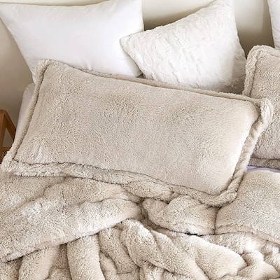 Coma Inducer® Pillow Sham - The Original Plush - White Sand
