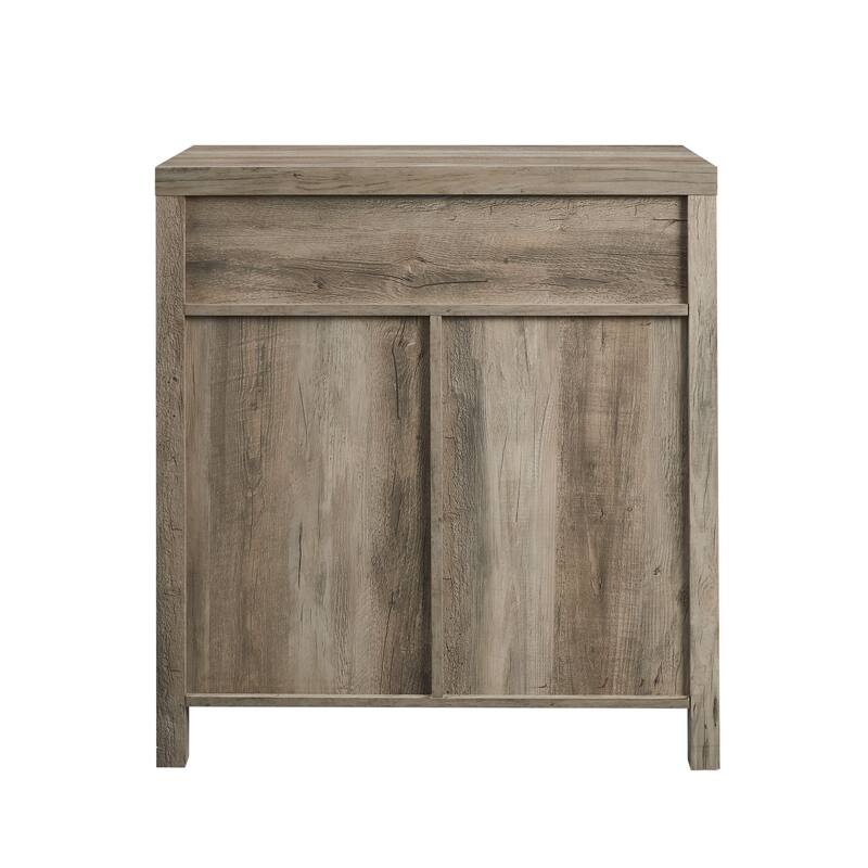 Middlebrook 30-inch Rustic Barn Door Accent Cabinet