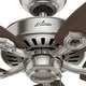 preview thumbnail 7 of 28, Hunter 52" Builder Elite Ceiling Fan w/Pull Chains - Traditional, Casual, Transitional