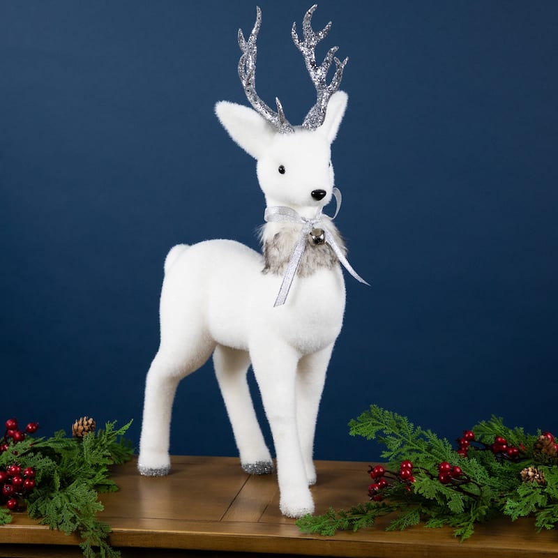 Standing Regal Reindeer Christmas Figure - 20.5"