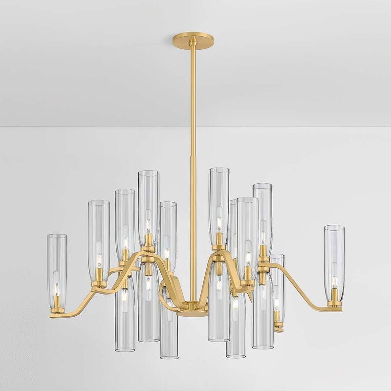 Hudson Valley Lighting 6817 Harpswell 18 Light 43" Wide Chandelier