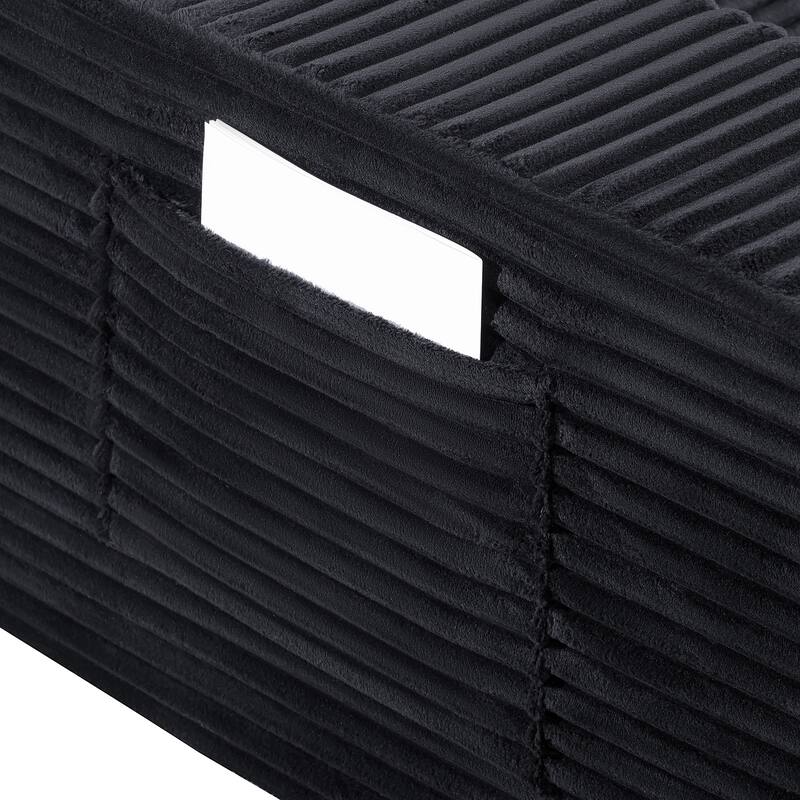 Corduroy Cloud Double Sofa, 2-in-1 Convertible Sofa Bed, Comfortable Boneless Double Sofa, Suitable for Living Room