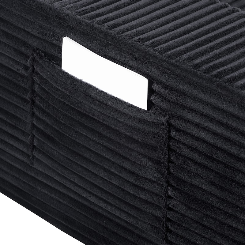 GDFStudio - Corduroy 2-Seater 71" Cloud Double Convertible Sofa Bed