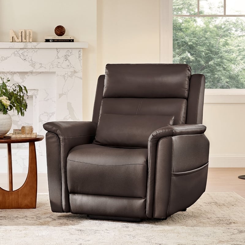 Spruce & Spring Power Lift Recliner Chair for Elderly with Foldable Tray Table and Massage