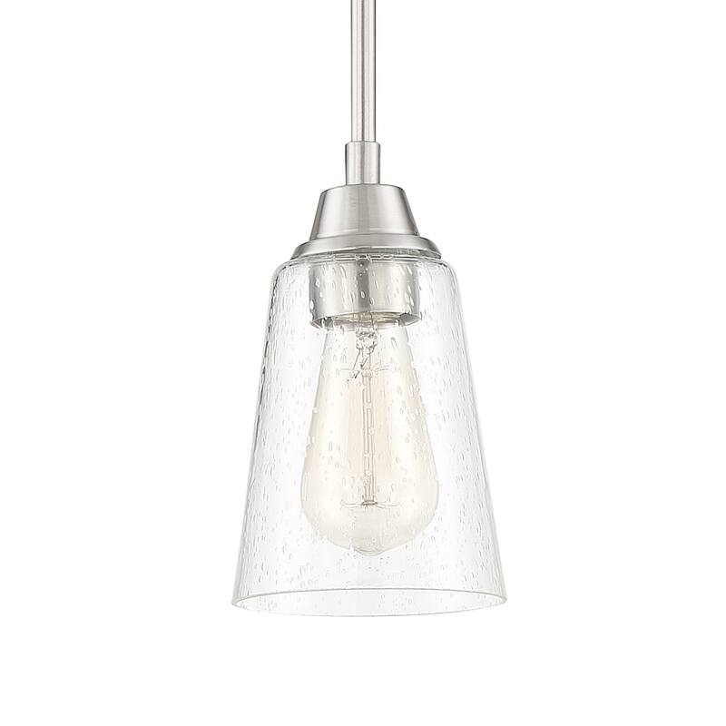 Craftmade Grace 5" Wide Mini Pendant - Brushed Polished Nickel