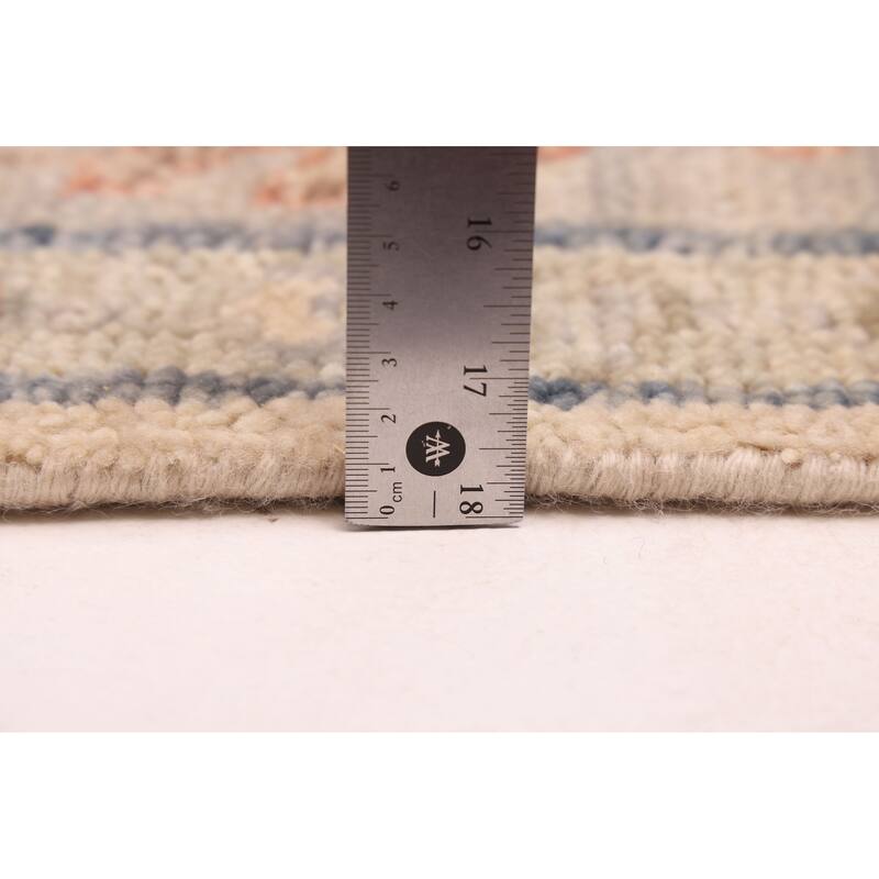 ECARPETGALLERY Hand-knotted Jules Serapi Ivory Wool Rug - 8'1 x 9'11