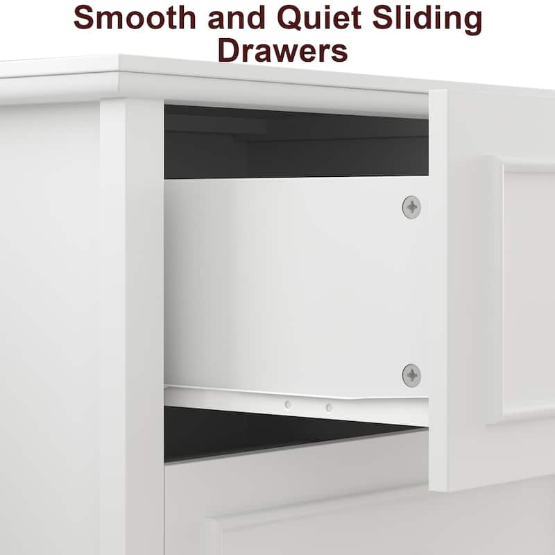 6-Drawer Double Dresser Traditional
