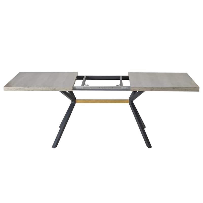 Vintage Rectangular Stretch Dining Table