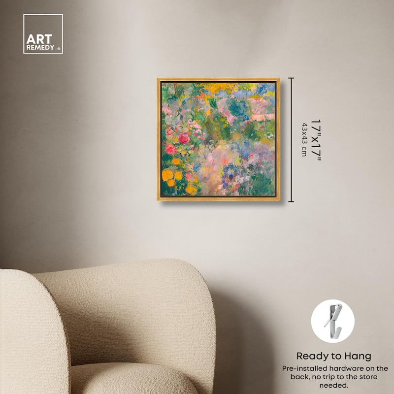 Hues of Happiness I Canvas by Art Remedy