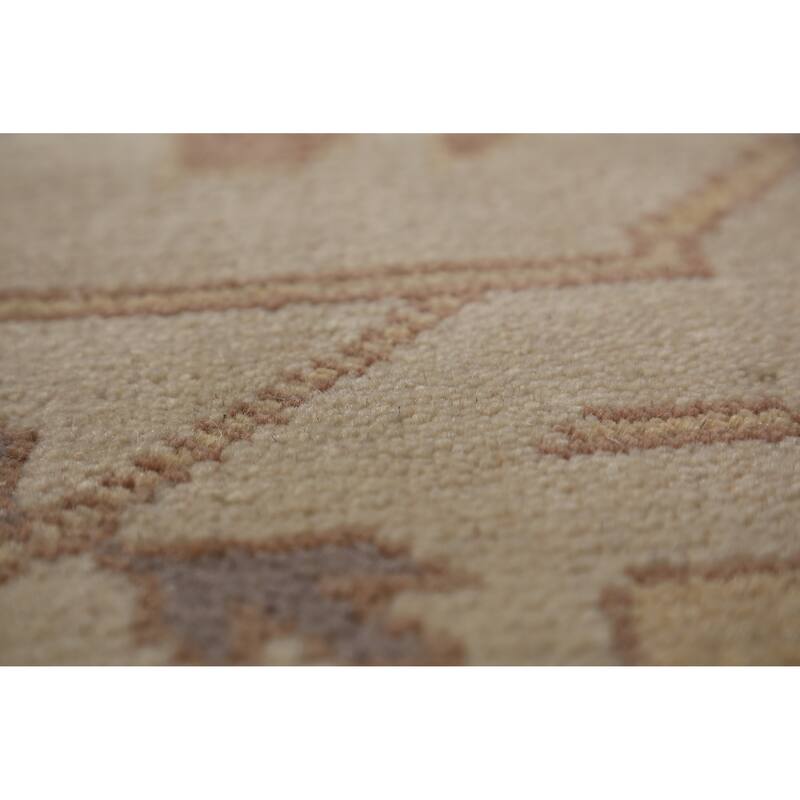 Palace Size Oushak Oriental Large Rug Handmade Wool Carpet - 12'3"x 14'0"