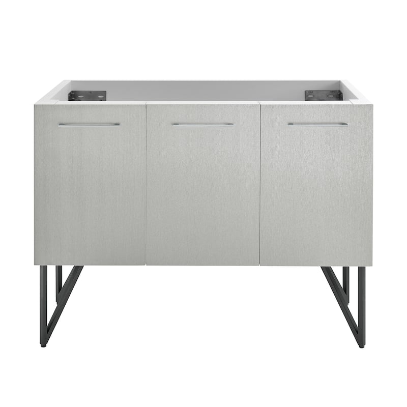 Annecy 48 Brushed Grey Bathroom Vanity Cabinet Only (Sm-Bv234)