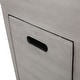 preview thumbnail 7 of 13, Langton Outdoor Modern 19.5-Inch Fire Column by Christopher Knight Home - 19.50" W x 19.50" L x 29.00" H