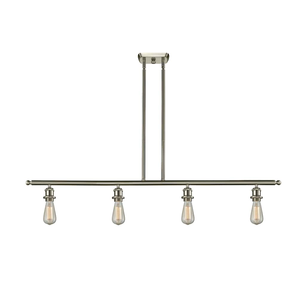 Innovations Lighting Bare Bulb 4 Light 48" Wide Linear Chandelier