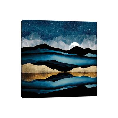 iCanvas "Midnight Mountain" by SpaceFrog Designs Canvas Print