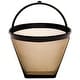preview thumbnail 2 of 2, Replacement Permanent Coffee filter Cuisinart GTF-4 Gold Tone Filter for DCC-450 Coffee Maker with Large Coffee Scoop