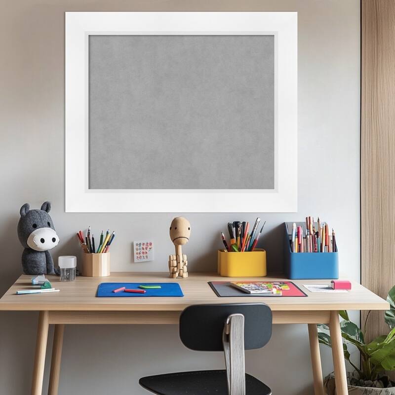 Amanti Art Sloped Black Framed