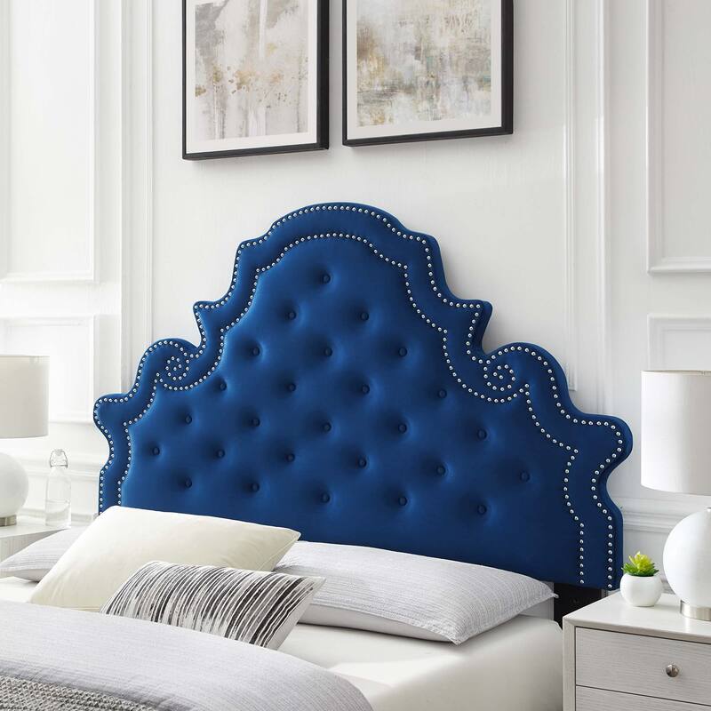 Diana Tufted Performance Velvet Full/Queen Headboard