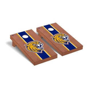 Johnson & Wales JWU Wildcats Rosewood Cornhole Board Set