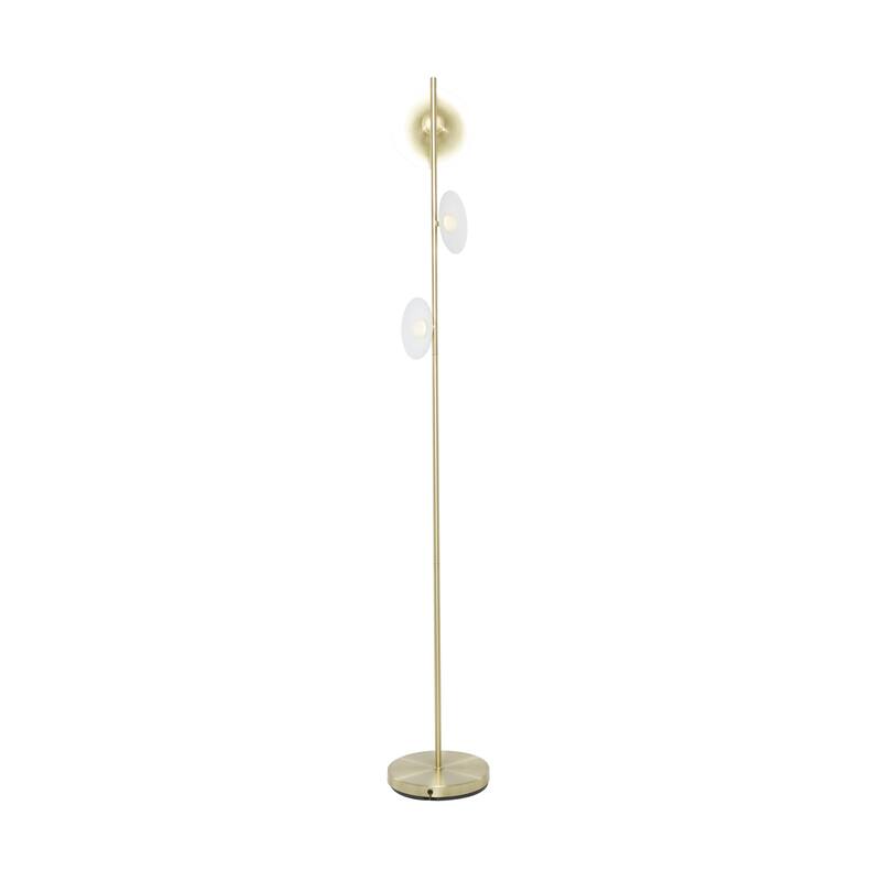 Metal Room Floor Lamp - Gold - Roche River Decor