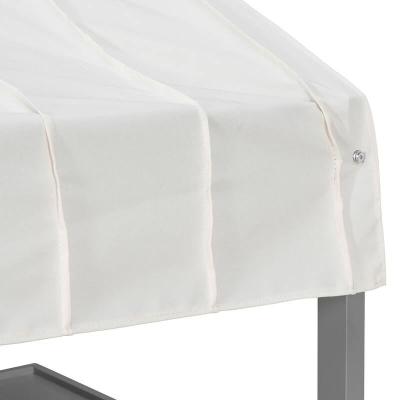 Full Size House Bed with 2 Large Drawers, Side Bookshelf with LED Strip